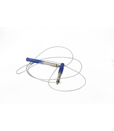 LMX1293 CORDA DA SALTO CON MANIGLIE CROMATE