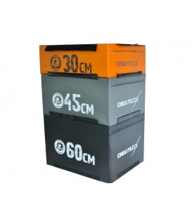 LMX1297.45 SCATOLA PLIOMETRICA MORBIDA - 45cm GRIGIO