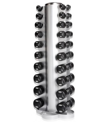LMX79.SD Dumbbell tower with fixed dumbbell set 