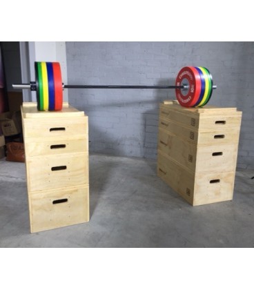 LMX1299 Crossmaxx® wooden jerk block set