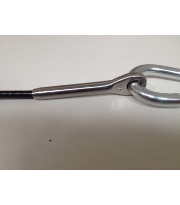 FS161 capicorda piombato INOX per cavo lmx55