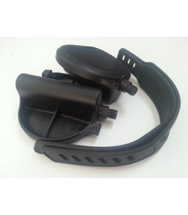 FS207 Pedali Cardio 1/2'' con laccetti