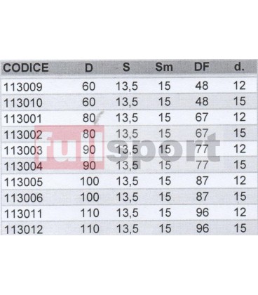 FS113- CARRUCOLE IN NYLON CON CUSCINETTO