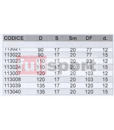 FS113- CARRUCOLE IN NYLON CON CUSCINETTO