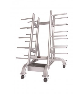 LMX1143 PORTA DISCHI BODY PUMP SU RUOTE