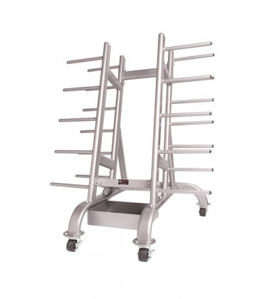 LMX1143 PORTA DISCHI BODY PUMP SU RUOTE