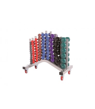 LMX1151 PORTA MANUBRI GOMMATI PER AEROBICA