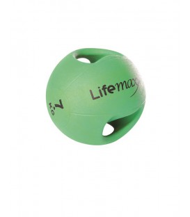 LMX1250.7 VERDE 7kg - PALLA MEDICA CON MANIGLIE 