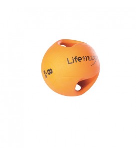 LMX1250.8 ARANCIONE 8kg - PALLA MEDICA CON MANIGLIE 