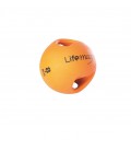 LMX1250.8 ARANCIONE 8kg - PALLA MEDICA CON MANIGLIE 